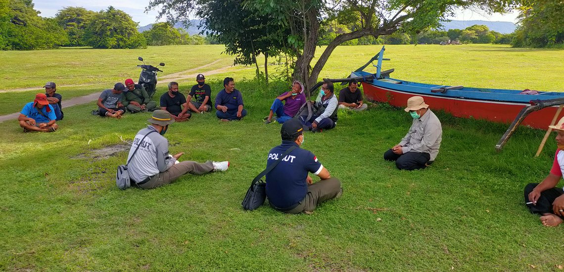 Pendampingan kelompok Segara Merta Gilimanuk