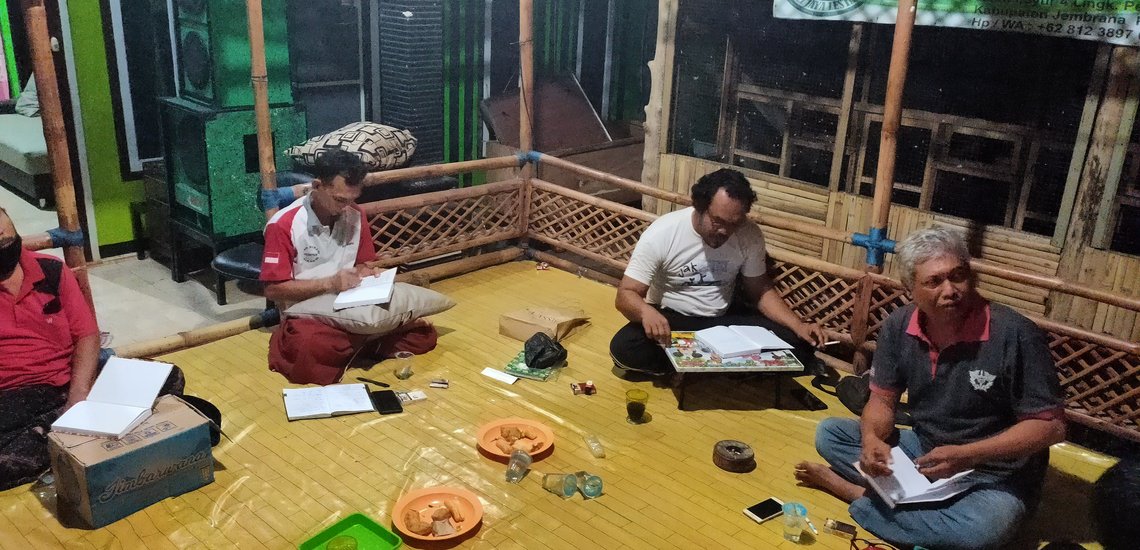 Pendampingan kelompok FKK Gilimanuk